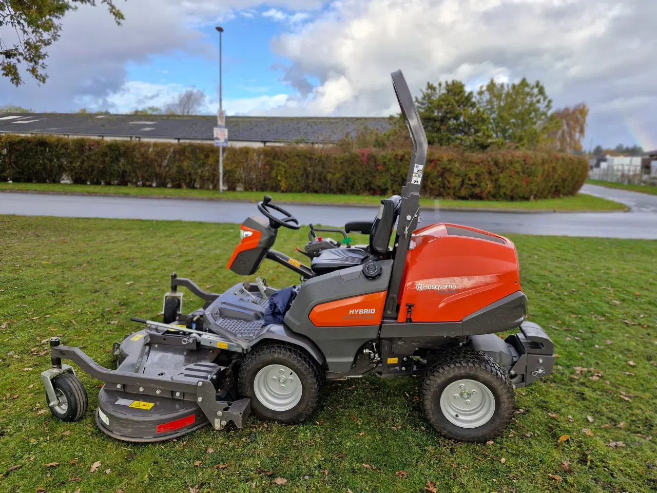 Billede 5 - Husqvarna P 535HX Hybrid PRO Rider m. 180 Klipper