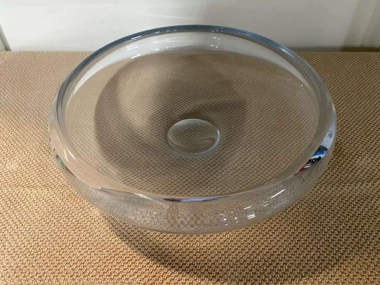 Billede 2 - Holmegaard glasfad i klar glas