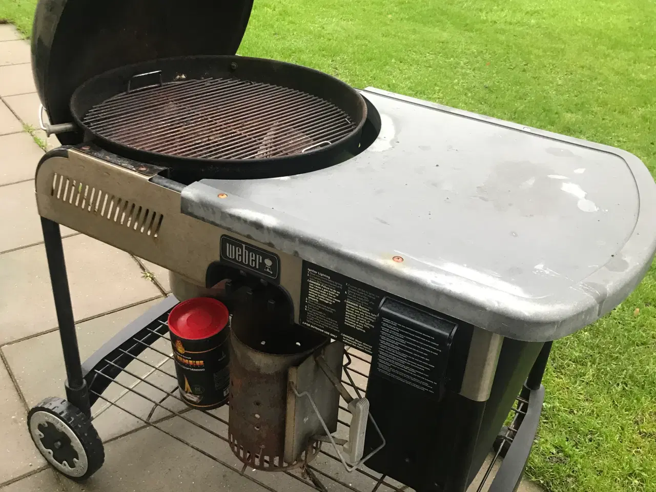 Billede 1 - Weber grill med sidebord