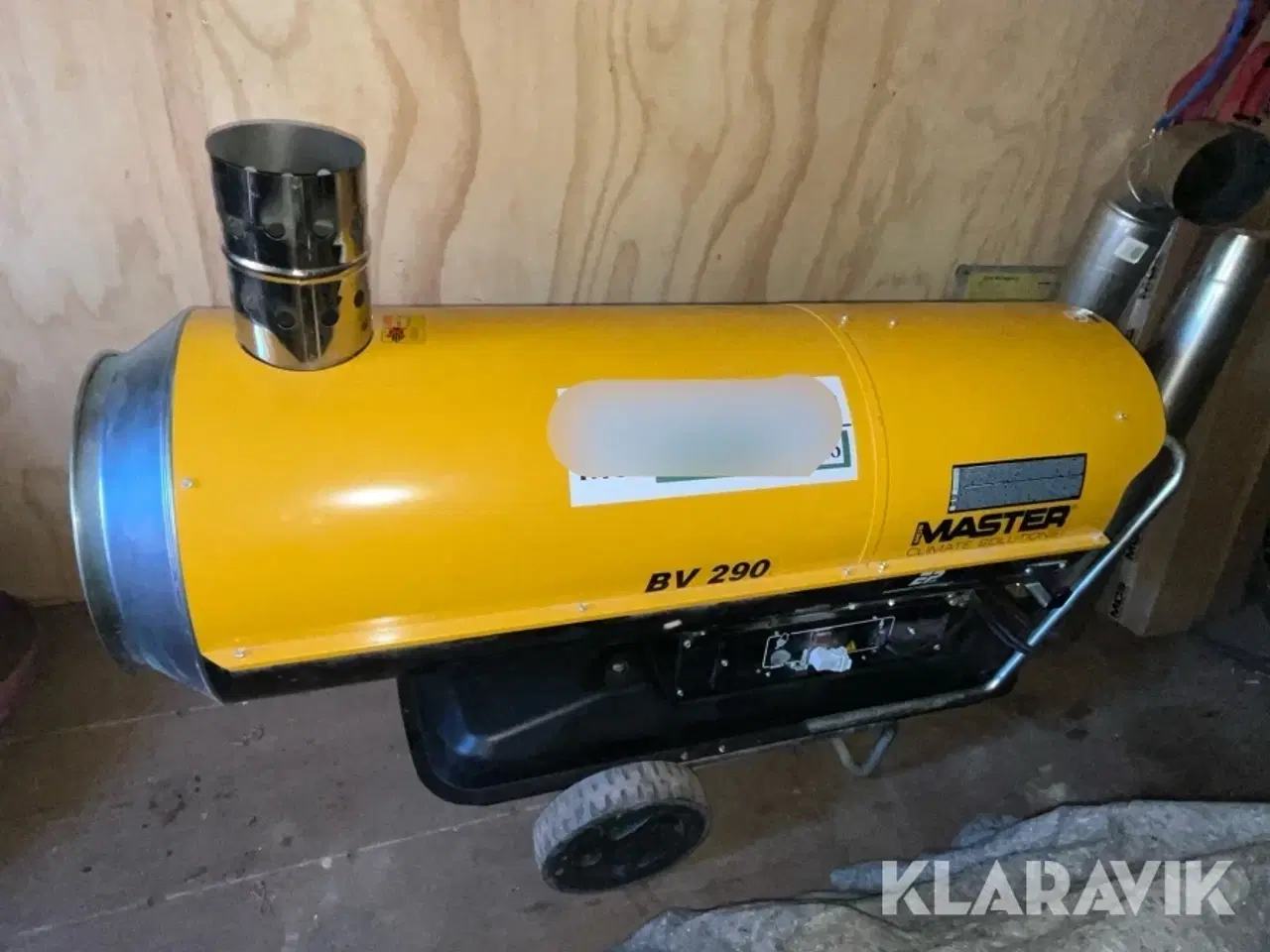 Billede 4 - Varmekanon Master BV 290E med skorstensrør