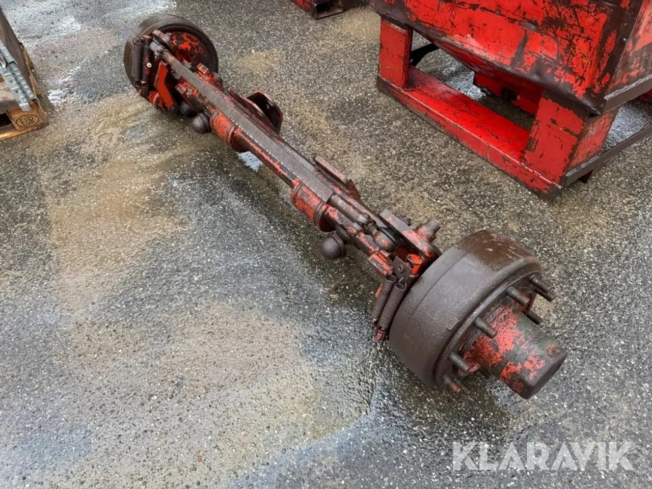 Billede 1 - Drejebar aksel Harsø 25 tons