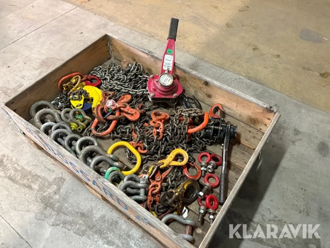 Billede 2 - Løftekæder og kroge - 1 palle
