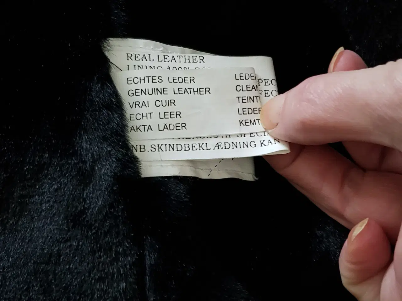 Billede 4 - Læder frakke str.44 GOLDSTEIN BY MOLLTAN