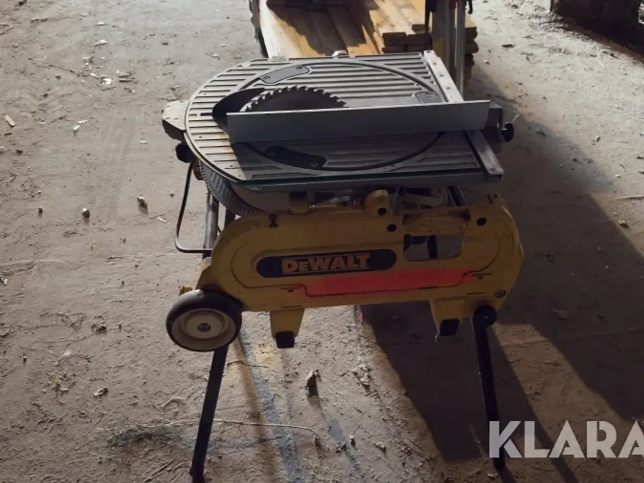 Billede 2 - DeWalt DW705-XC – Geringssav med udtræk Dewalt Dw705