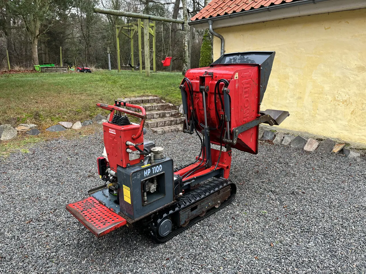 Billede 4 - Momsfri motorbør med selvlæsser