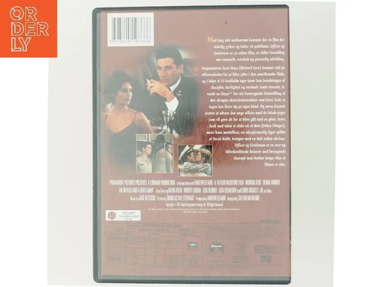 Billede 3 - Officer og Gentleman DVD med Richard Gere (DVD)
