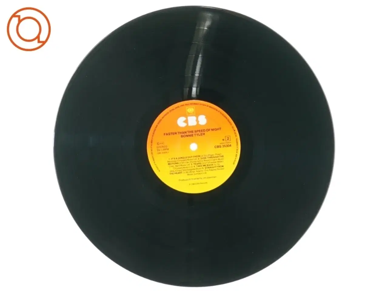 Billede 4 - Bonnie Tyler, faster than the speed of night fra Cbs (str. 30 cm)