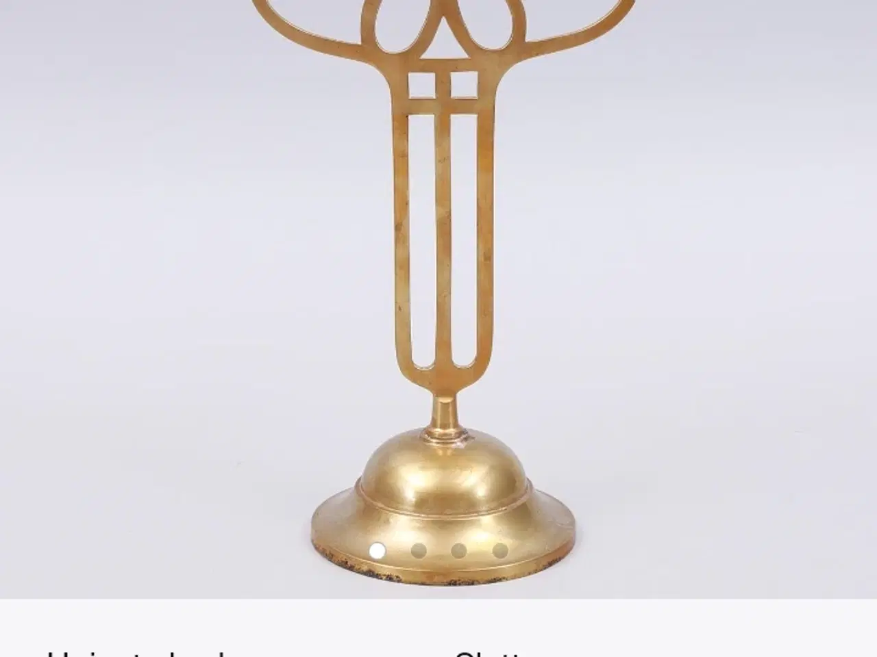 Billede 1 - Messing lysestager