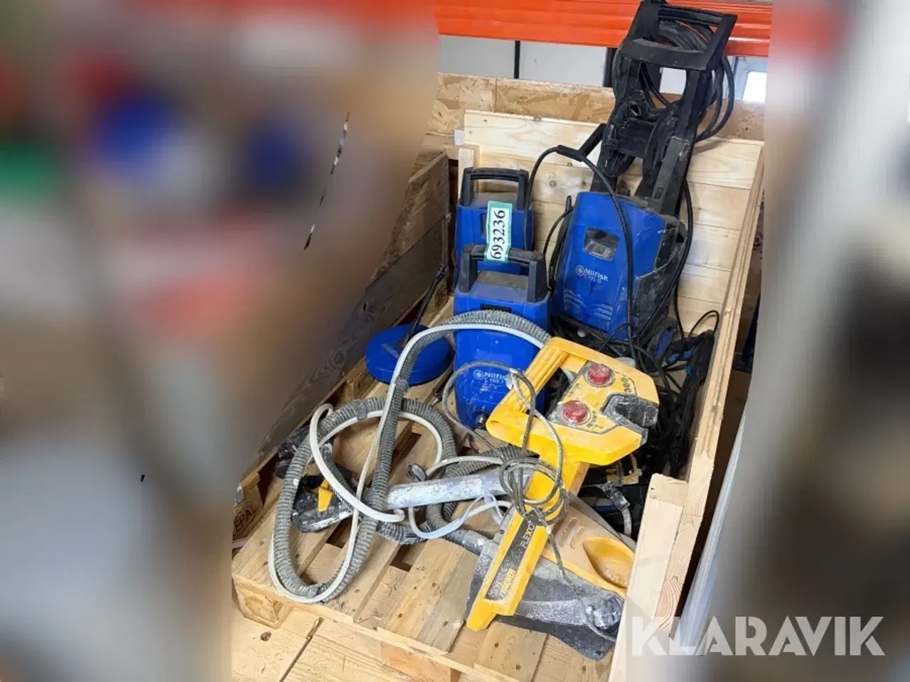 Billede 1 - Højtryksrensere og malersprøjte Nilfisk og Wagner 4 styk