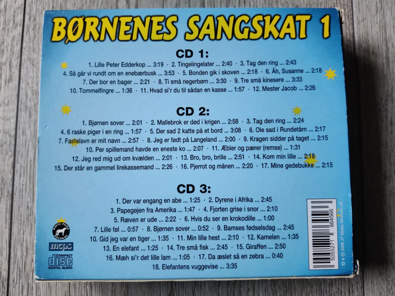 Billede 2 - CD Børnenes sangskat 1 