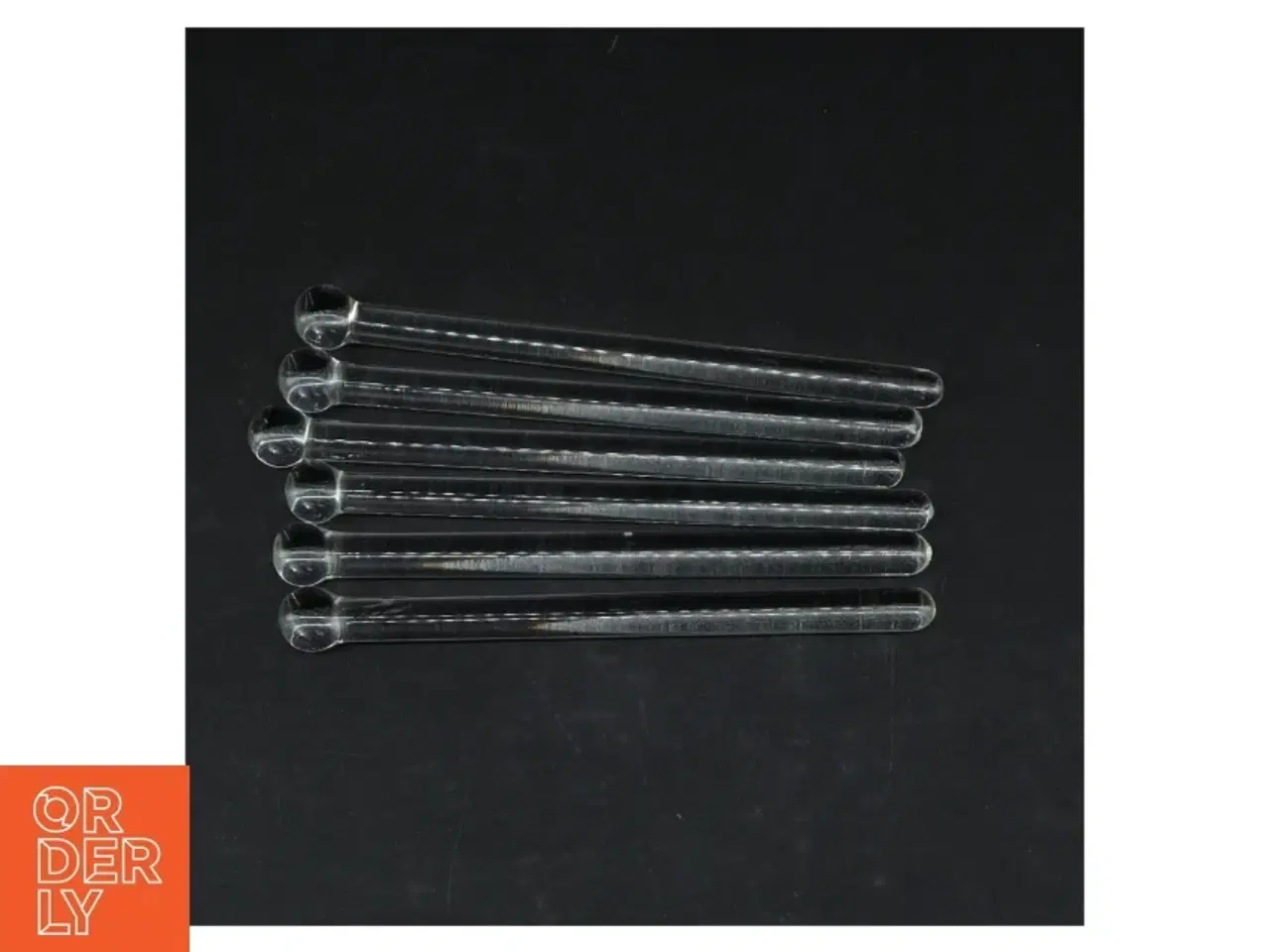 Billede 1 - Drinkspinde. Glas pinde (str. 6 styk. 15 cm)