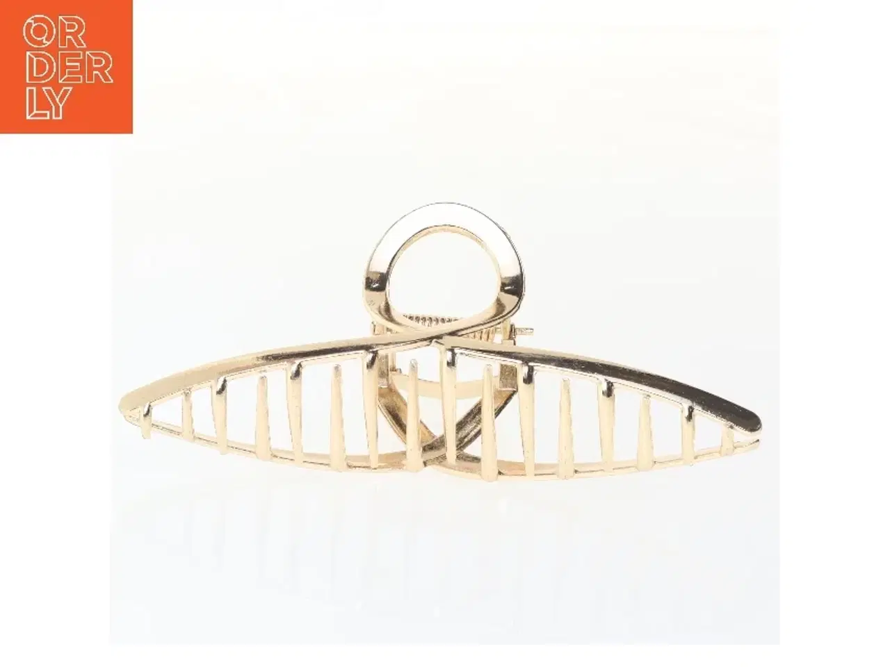 Billede 2 - Hårklemme i guld farve (str. 11,5 cm)