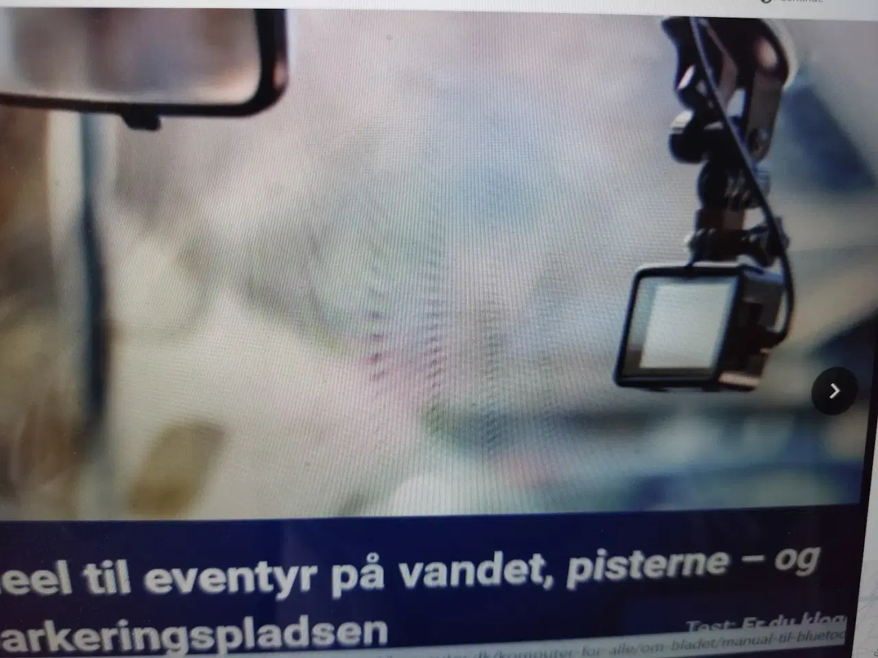 Billede 3 - ACTIONSCAMERA/DASHBOARD TIL BILEN OG CYKLEN