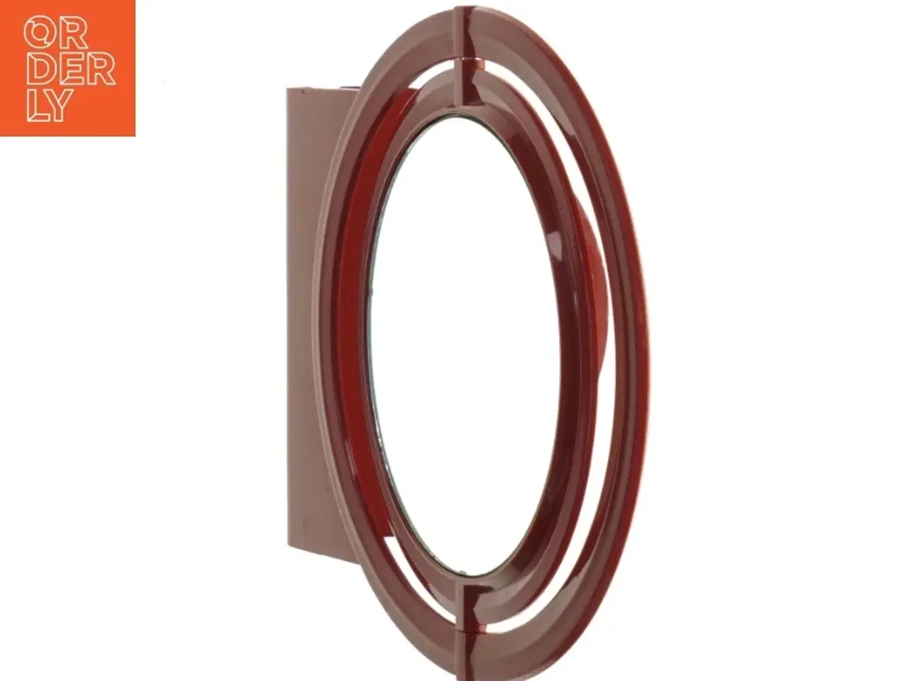 Billede 3 - Vintage Rundt bord spejl (str. Ø 19,5 cm)