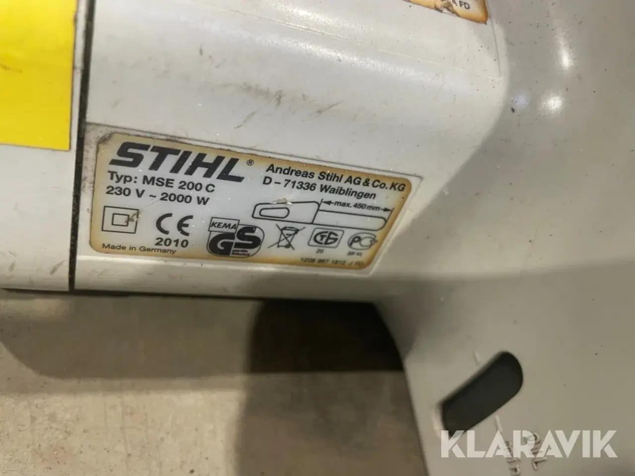 Billede 5 - Save Stihl MSE 200G