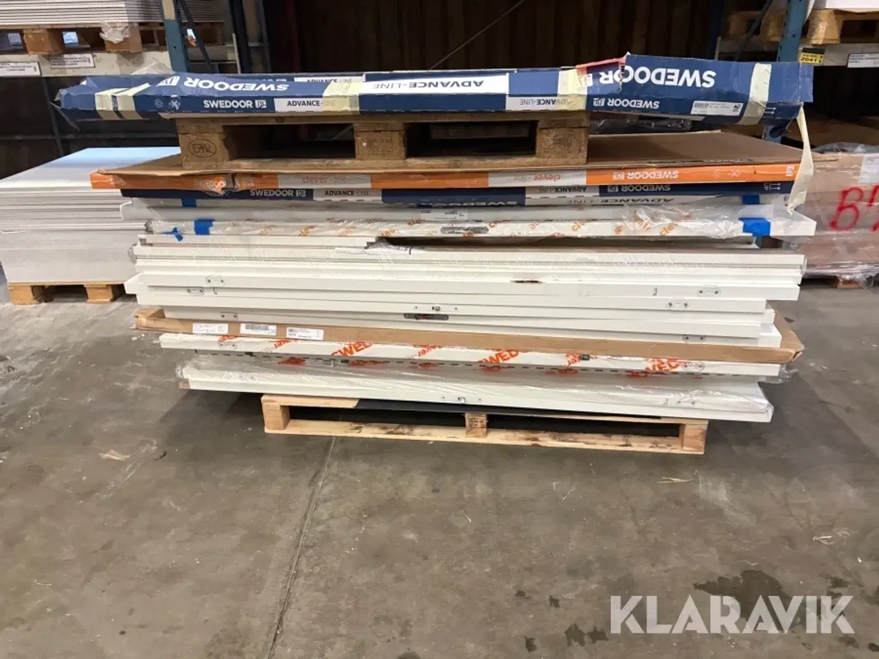Billede 9 - Lot: døre Swedoor Advance-line og Clever-Line 19 styk og 2 karmsæt