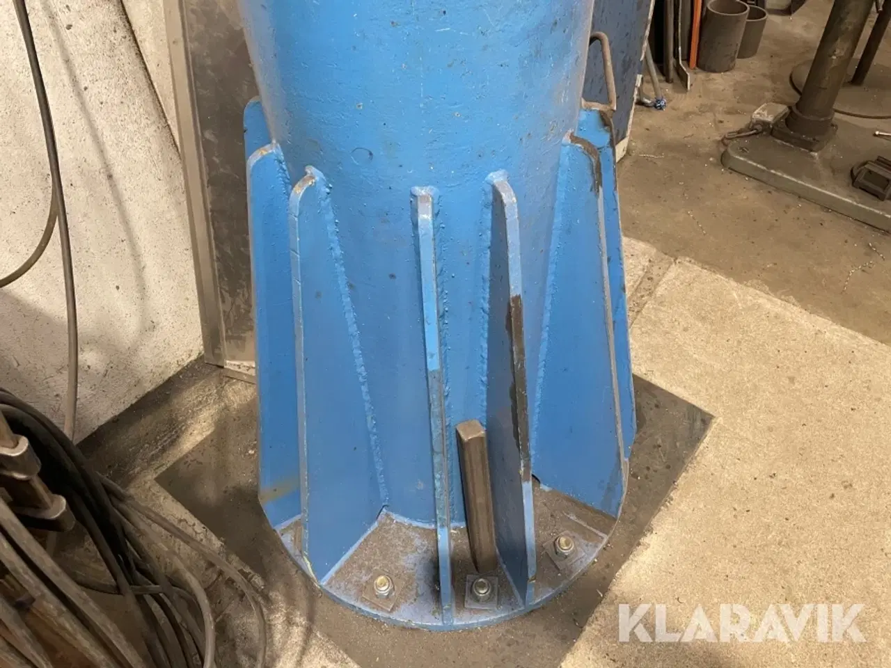 Billede 4 - Værkstedkran Københavns Maskinfabrik 1000kg