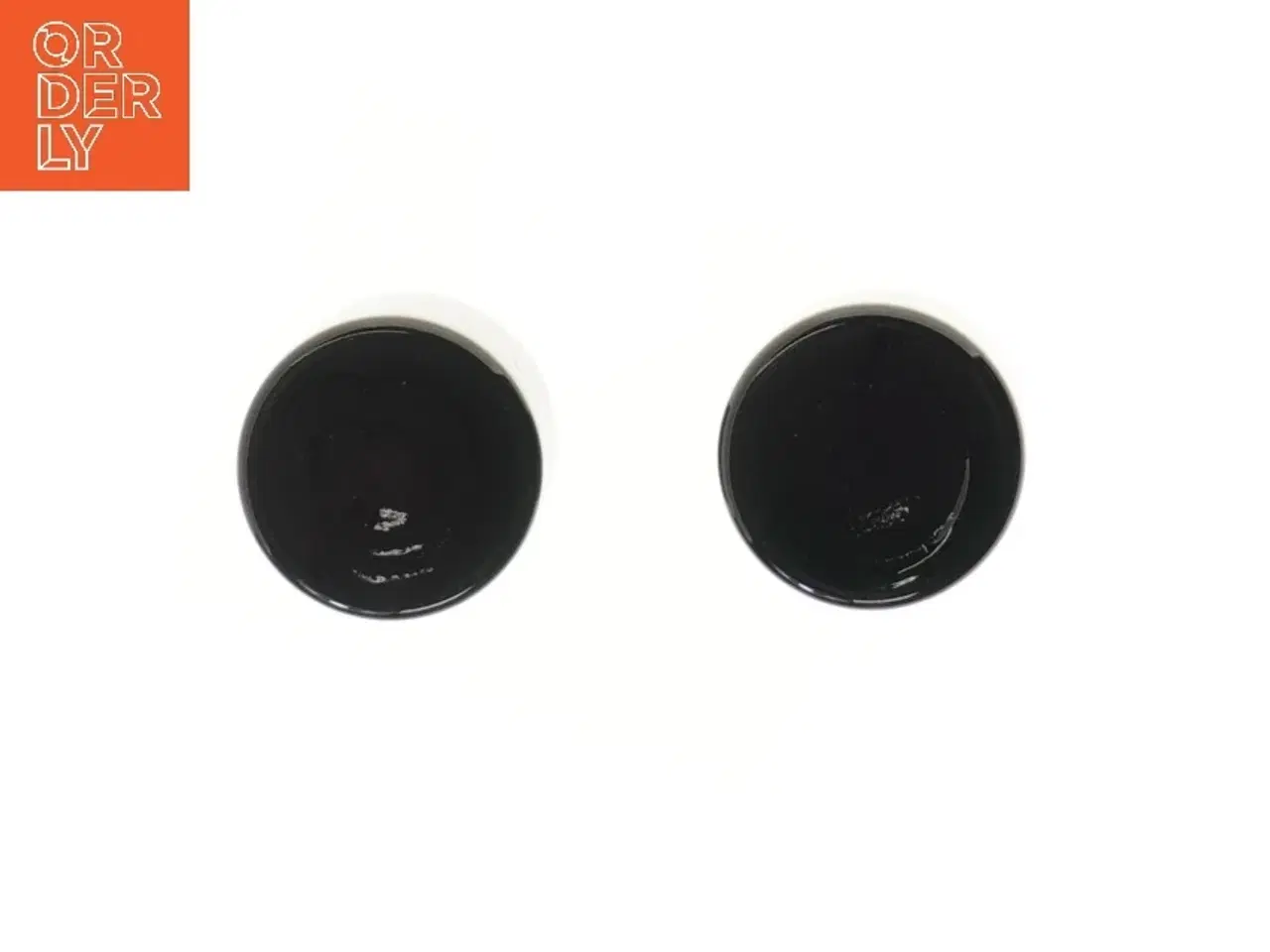 Billede 3 - Par af lilla nye glasvaser (str. 11 cm)