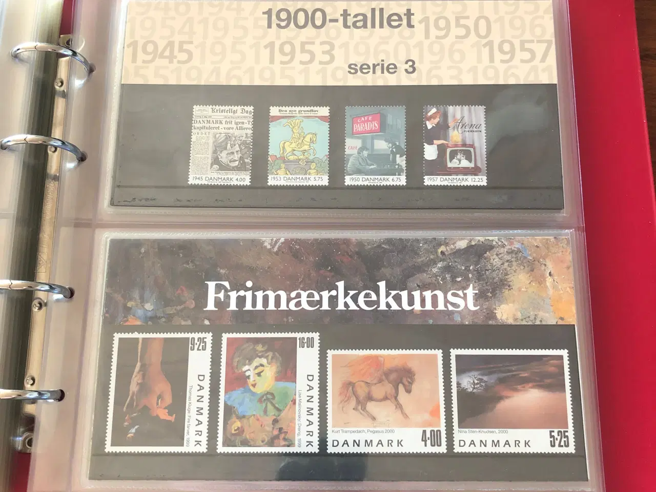 Billede 19 - Danmark postfriske souvenirmapper