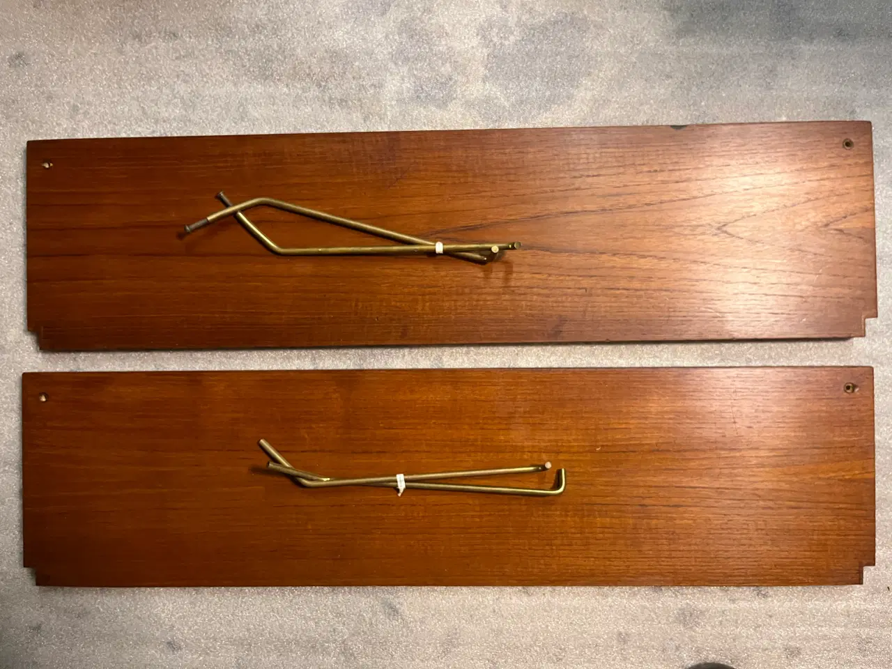 Billede 1 - Teaktræ Teakstræs hylde sælges 78x 20 x 1,6 cm