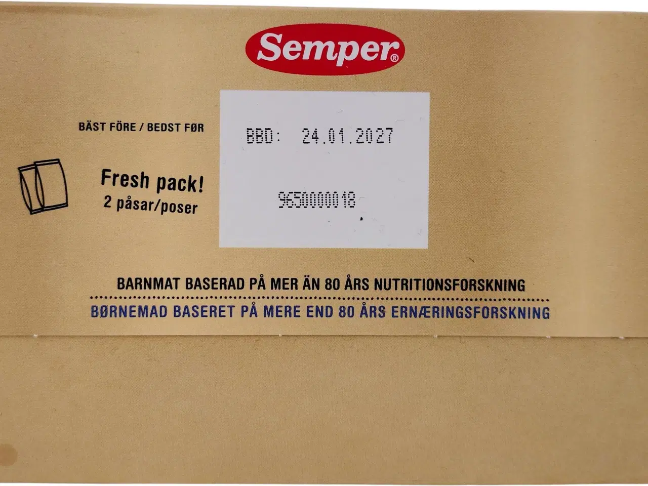 Billede 5 - Modermælkserstatning Sensipro+ 6-12 Måneder