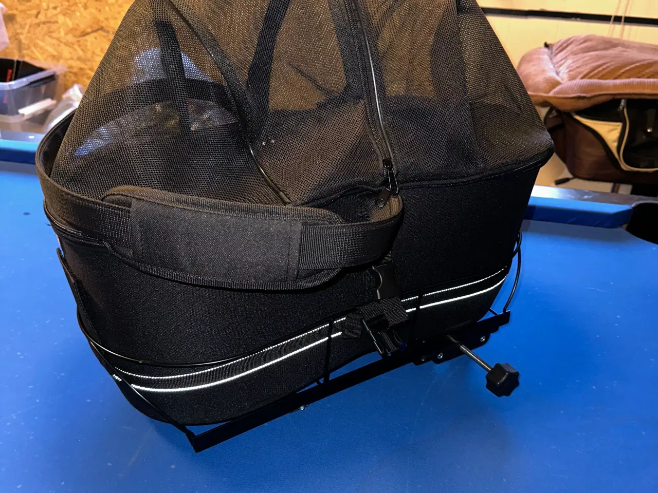 Billede 4 - Hunde cykelkurv med stativ fra Trixie