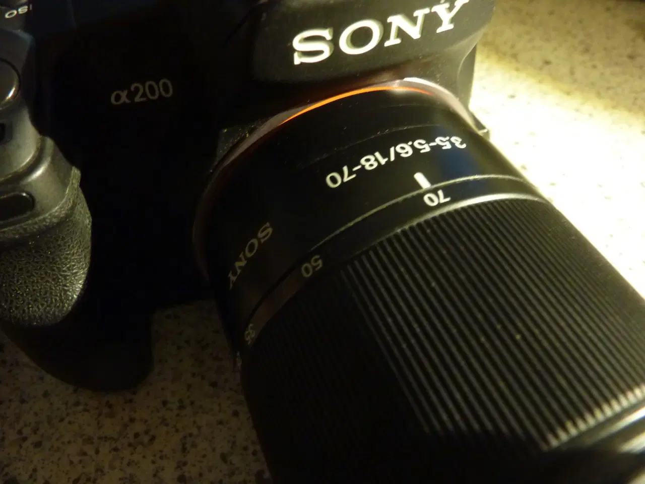 Billede 3 - Digital spejlreflekskamera SONY 200