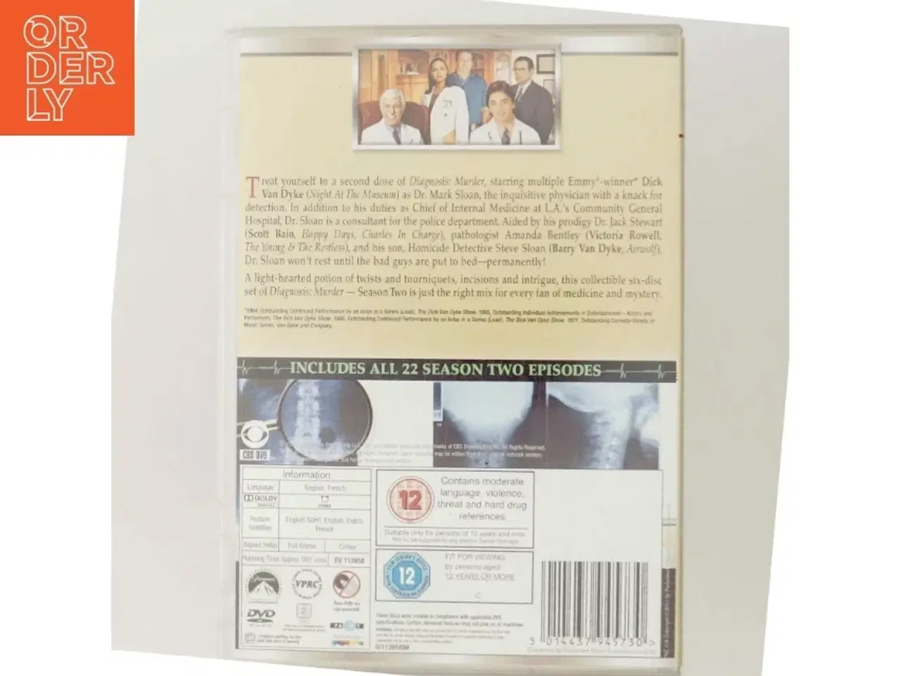 Billede 3 - Diagnosis Murder: The Second Season DVD-sæt