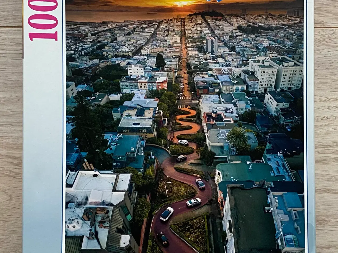 Billede 1 - Lombard Street, San Francisco 1000 brikker