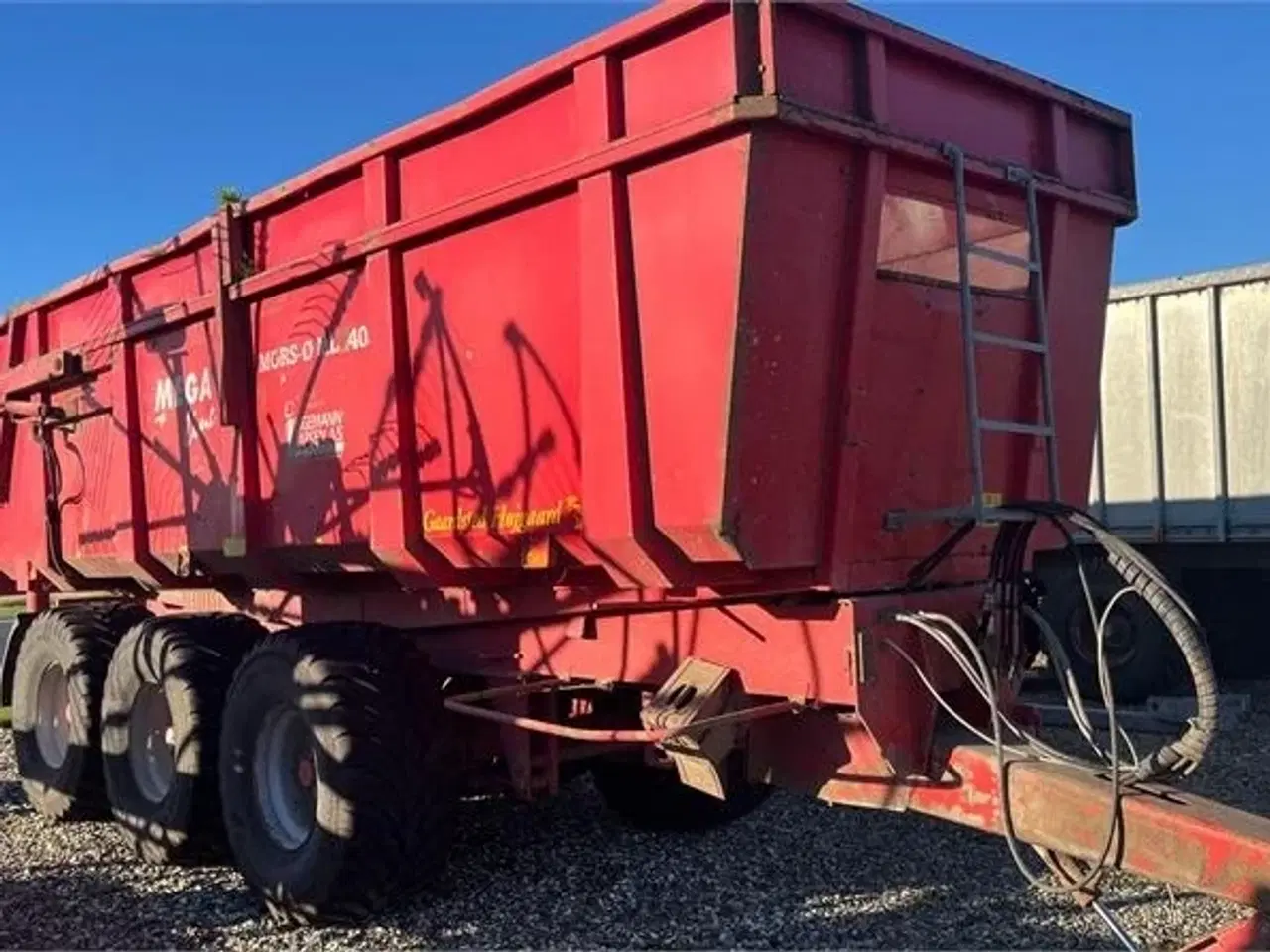 Billede 3 - Morsø Mega Line - 3 akslet tipvogn Fransk bagsmæk