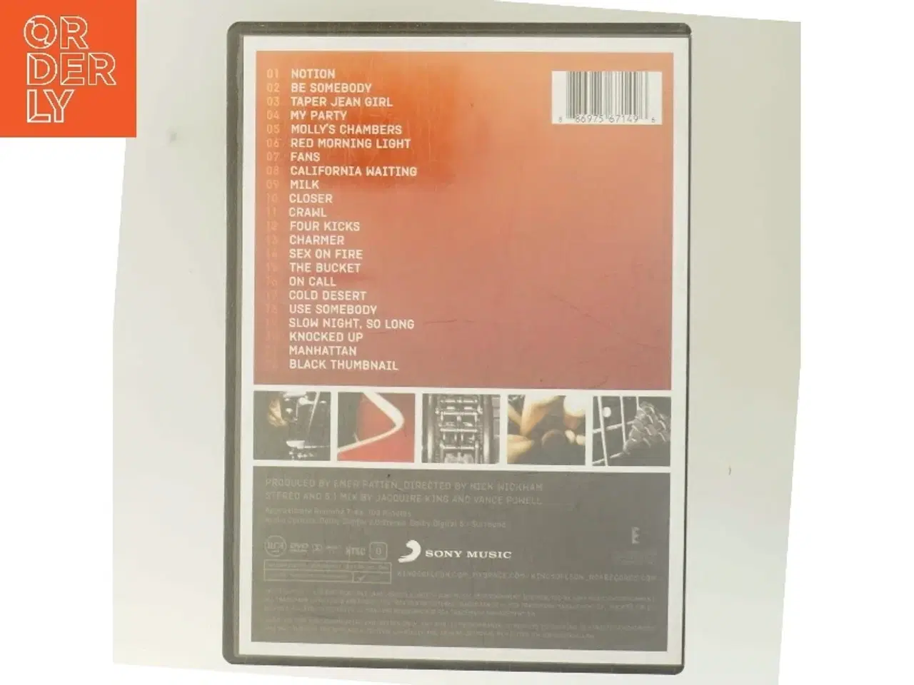 Billede 3 - Live At The O2, England med Kings of Leon (DVD)