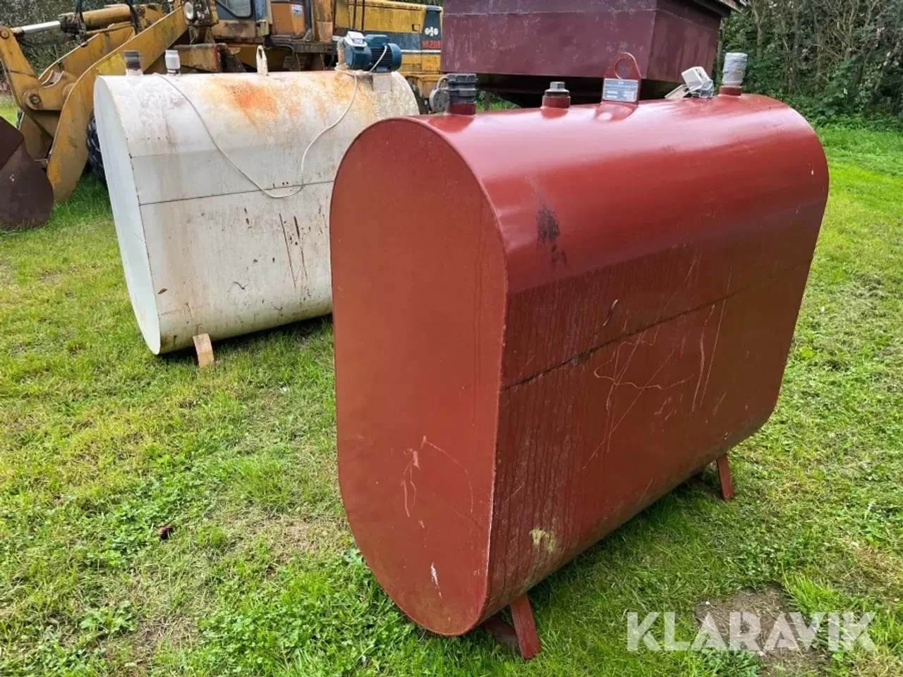 Billede 3 - Olietanke ES/KN Beholderfabrik 1200Liter 2 styk