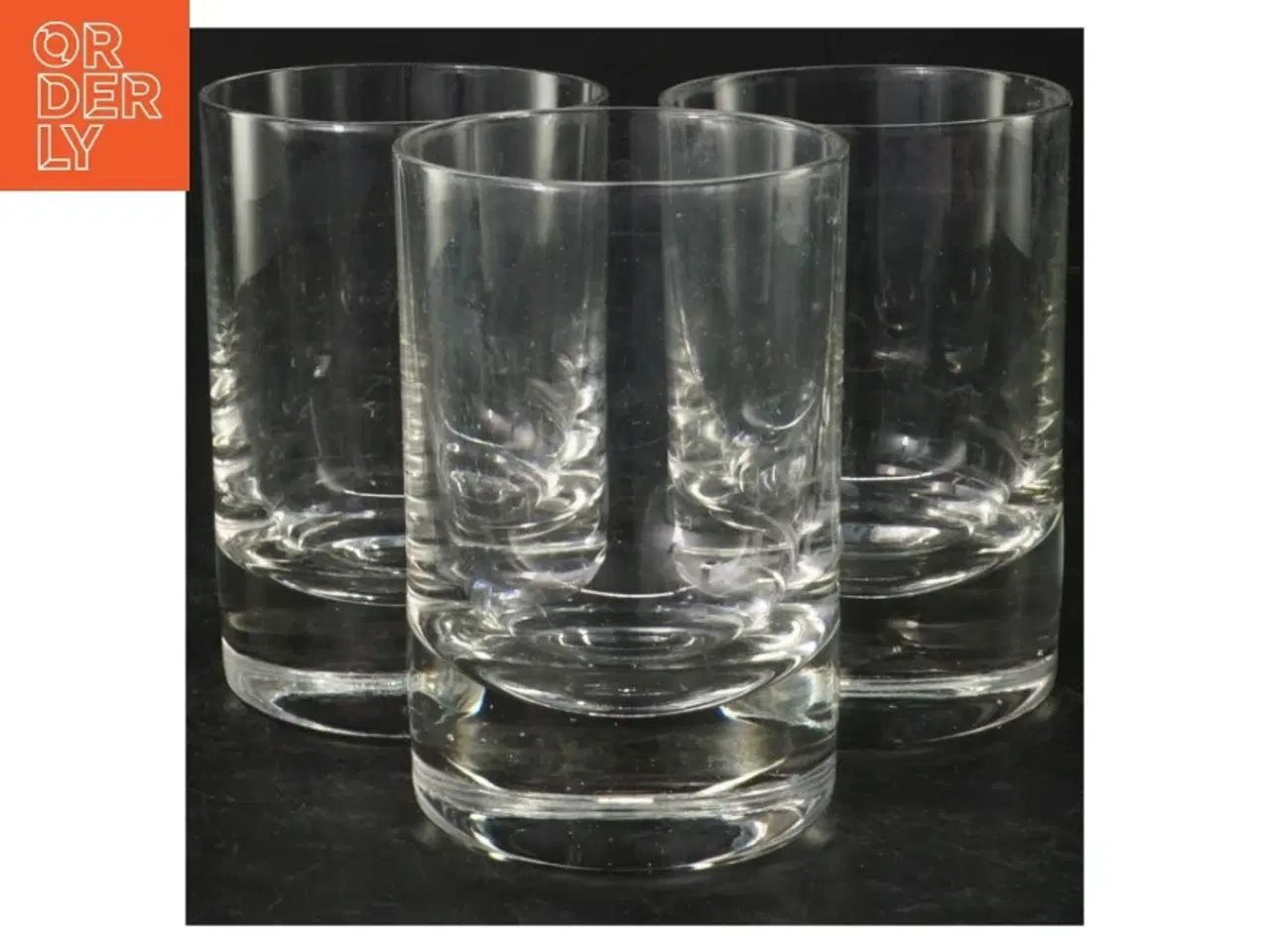 Billede 1 - Glasvandglas (str. Ø 8 cm. længde, 11 cm)