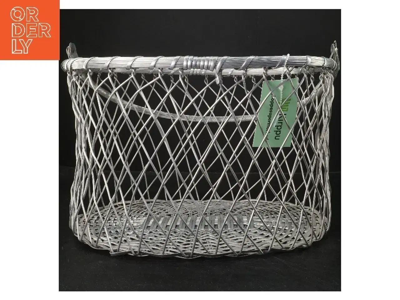 Billede 1 - Metaltrådkurv (str. 22x36x30 cm)