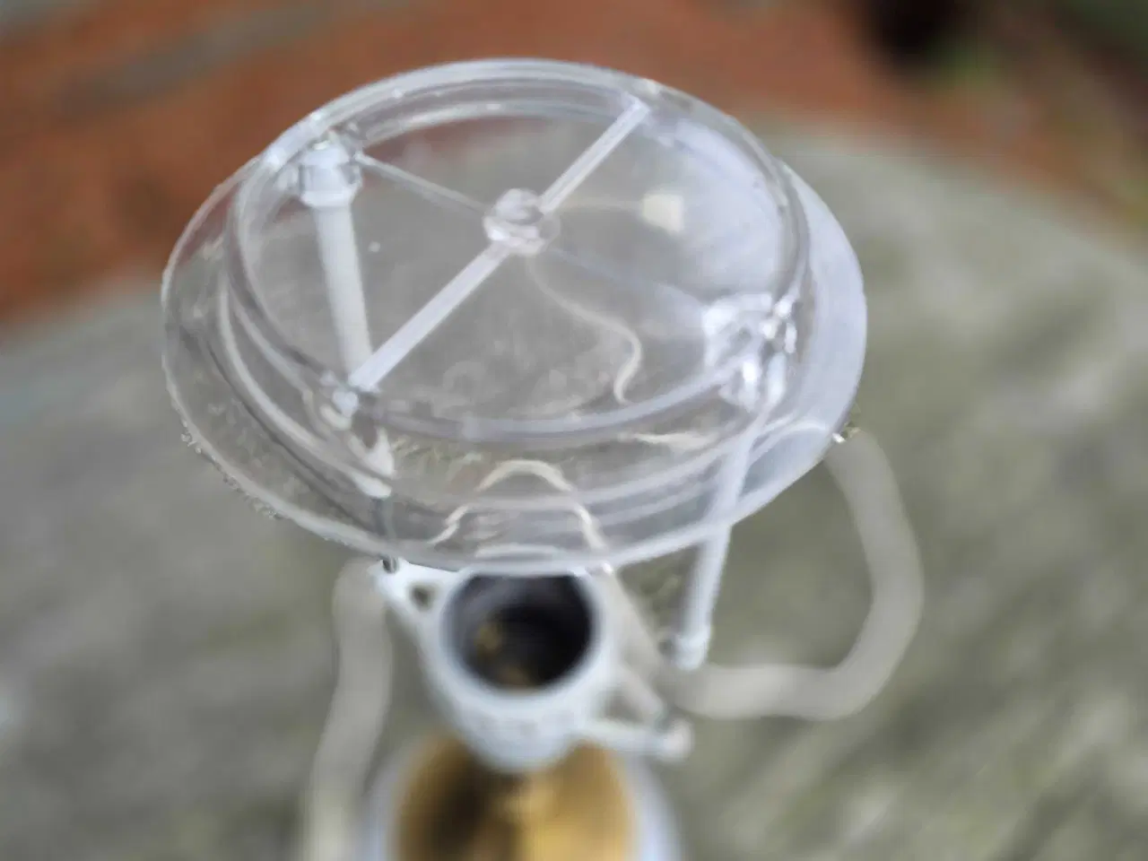 Billede 8 - Sjælden bordlampe fra Lyngby Glas