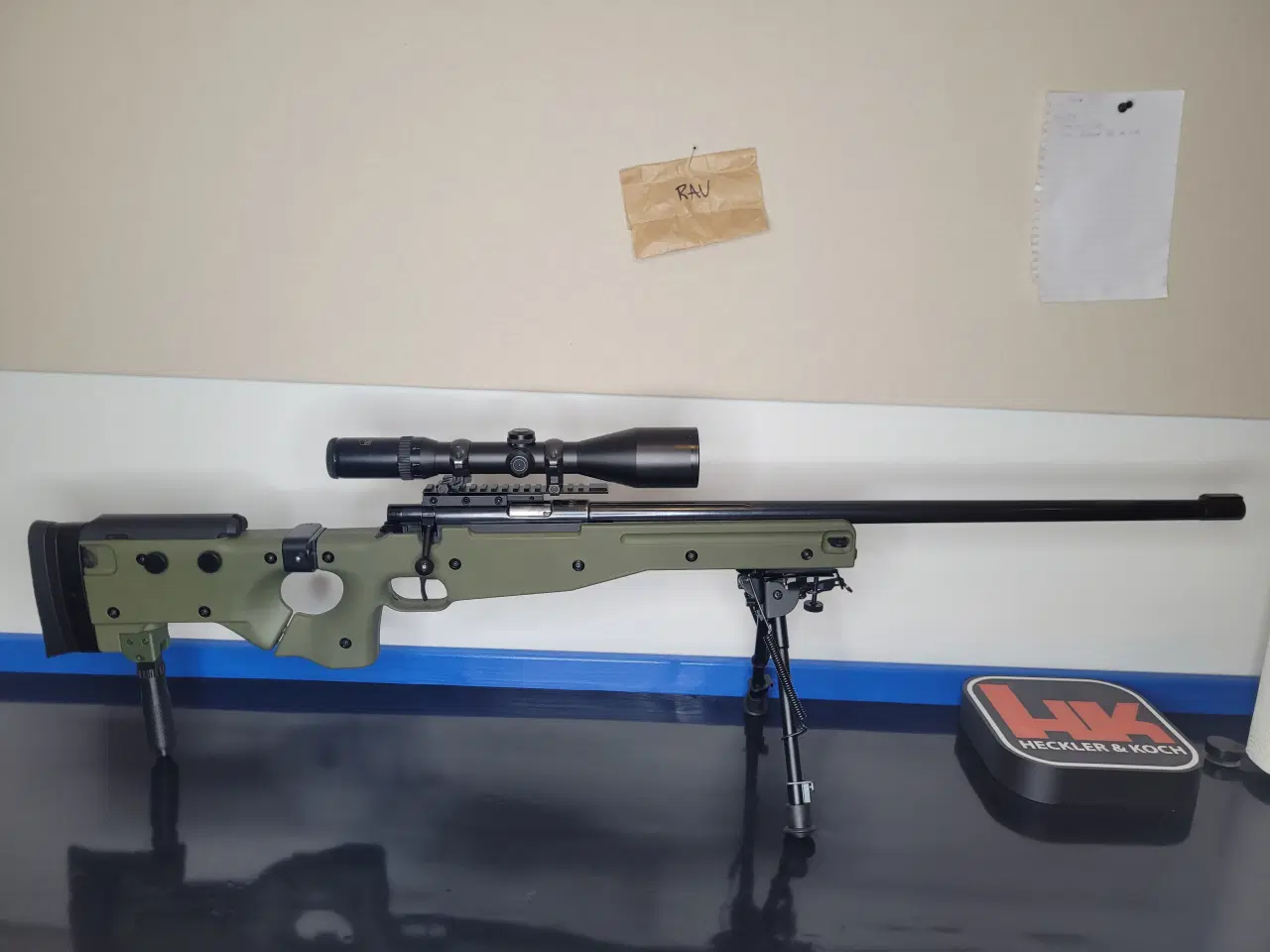 Billede 3 - Anschütz match 54 i custom skæfte