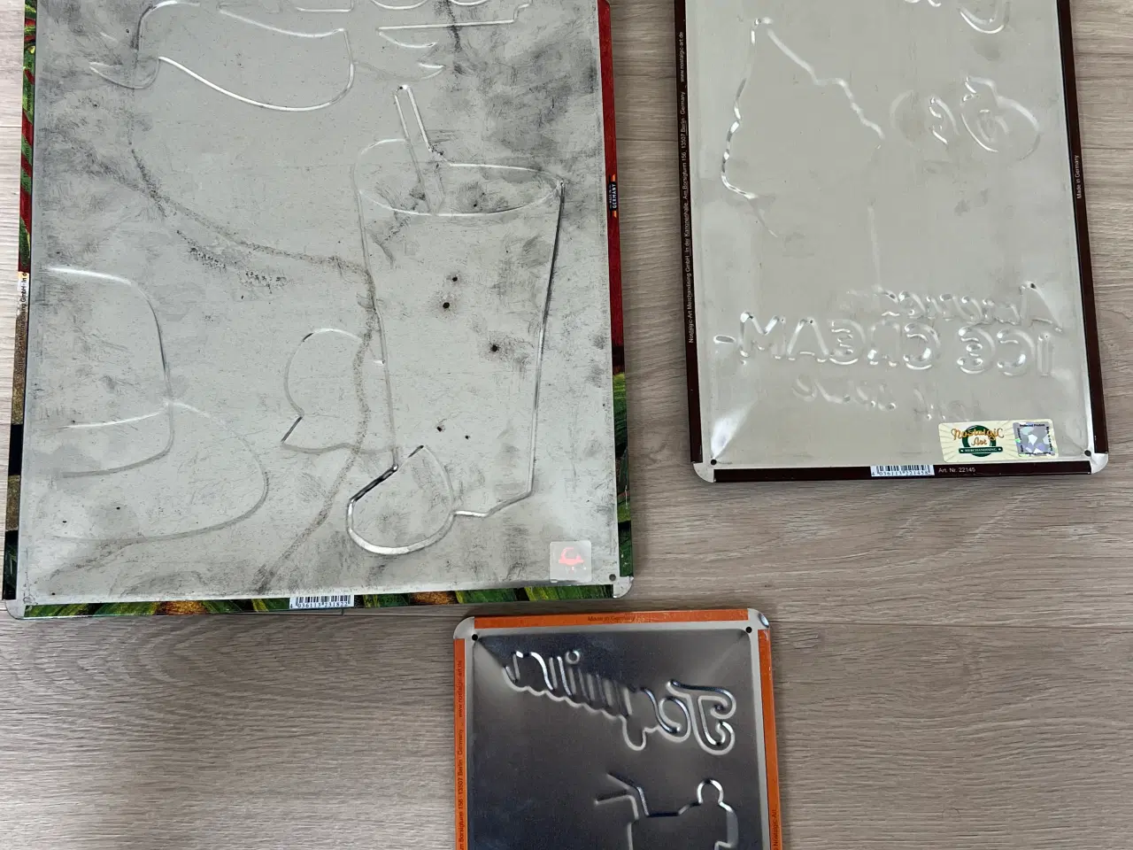 Billede 5 - Tre Nostalgic Art skilte