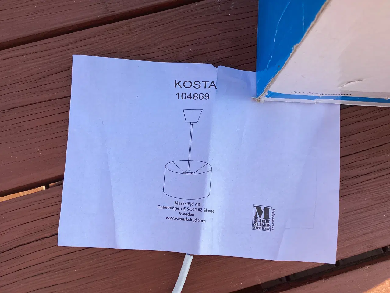 Billede 9 - Ubrugt “kosta” lofts lampe