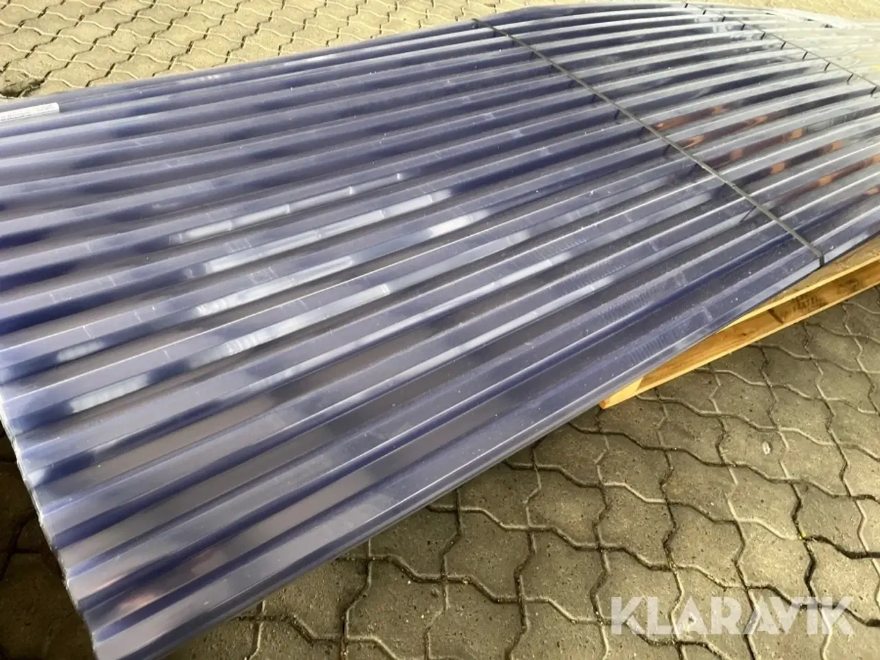 Billede 2 - Trapezplader glasklar 20 styk