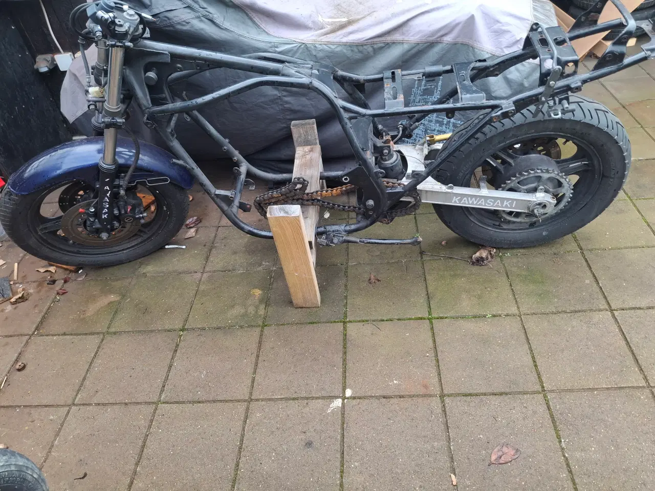 Billede 1 - Kawasaki GPZ 1100 UT 1984 på DE papirer