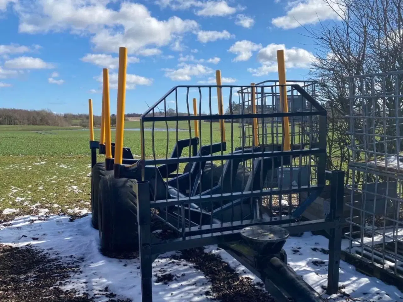 Billede 2 - Skovvogn nymalet 