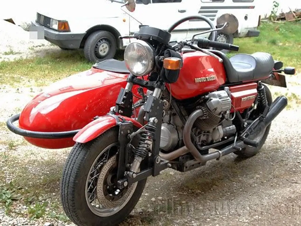 Billede 2 - Moto Guzzi med sidevogn søges 