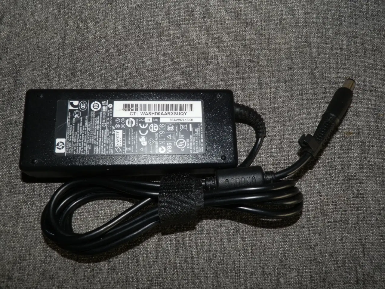 Billede 2 - Original HP strømforsyning/oplader