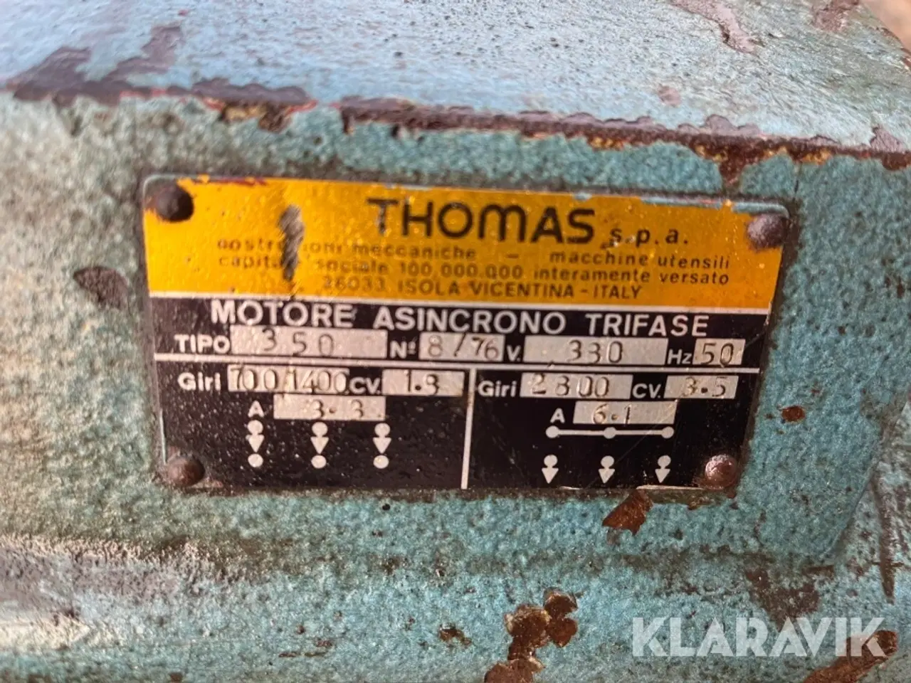 Billede 8 - Jern afkorte sav THOMAS