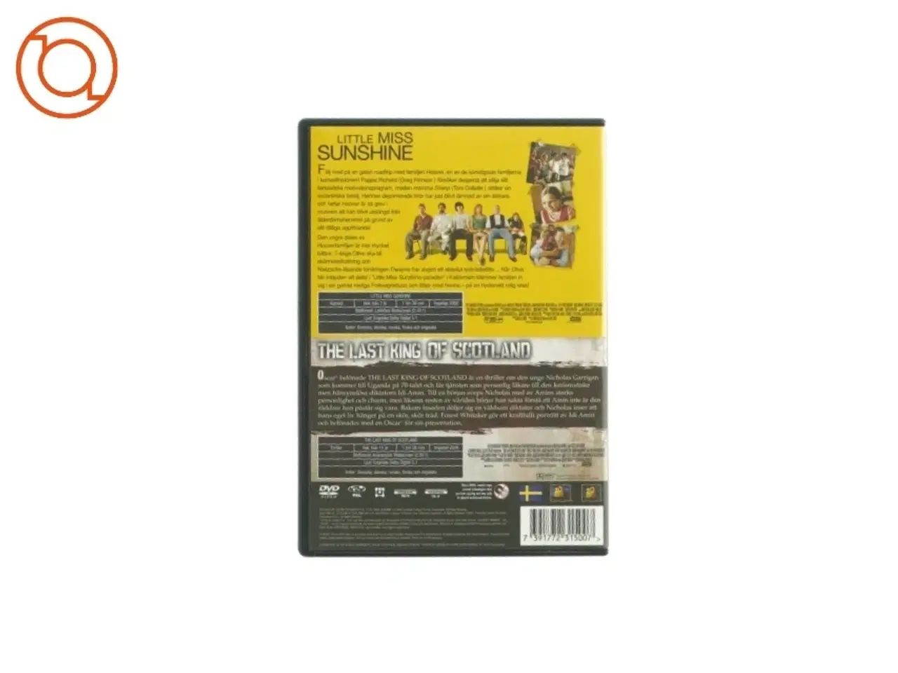 Billede 2 - Little miss sunshine og the last king of Scotland (DVD)