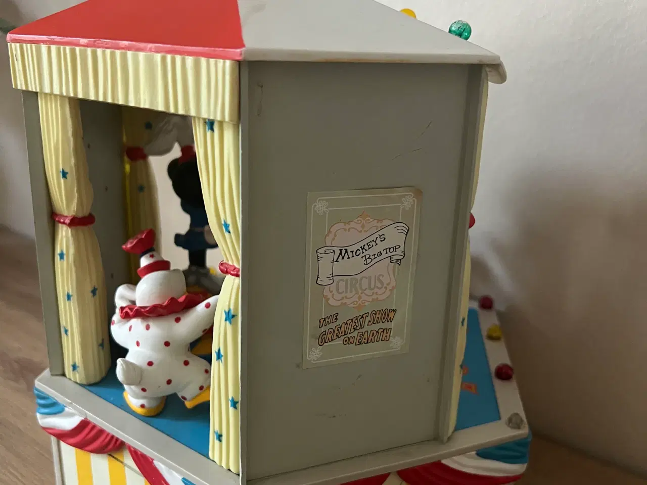 Billede 5 - Stor retro mekanisk Disney figur med musik og lys 