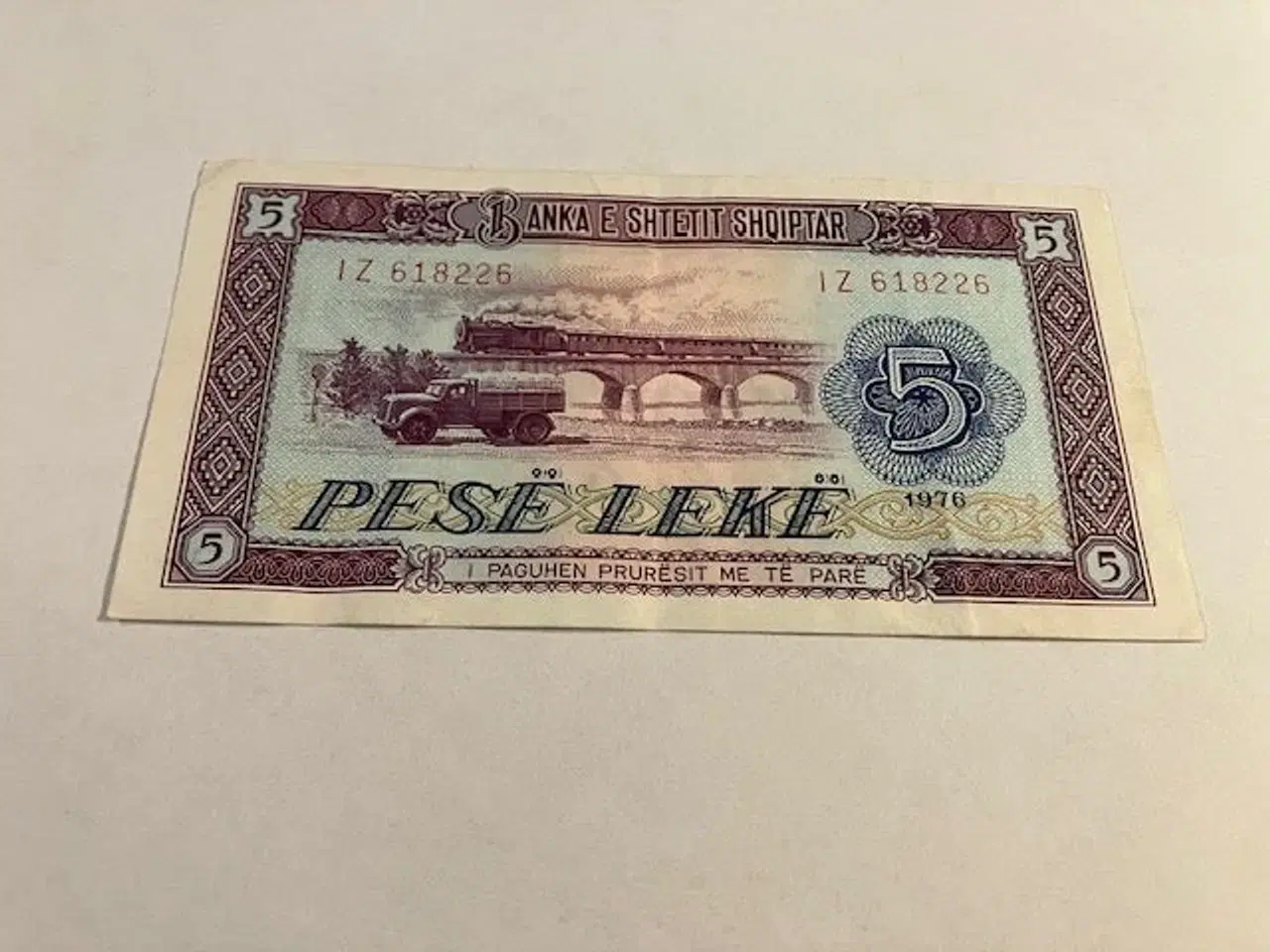 Billede 1 - 5 Leke 1976 Albania