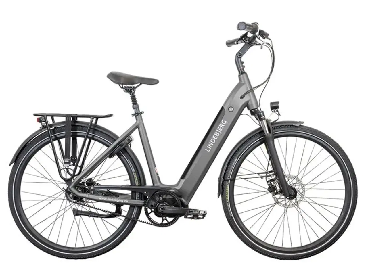 Billede 1 - Lindebjerg 28'' Elcykel Center Royal - Stone Grey