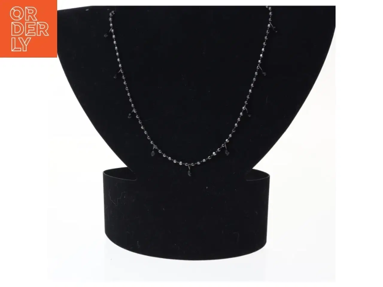 Billede 1 - Sort kæde halskæde (str. 40 cm)