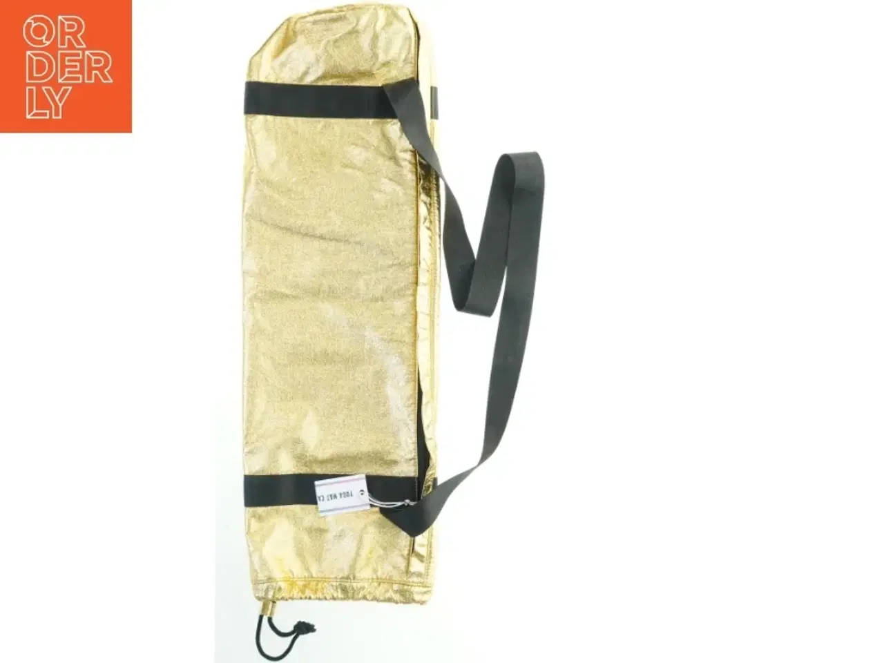Billede 1 - Guldfarvet yoga måtte taske fra Yoga Mat Co (str. 74x24 cm)